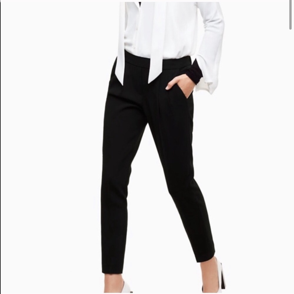 Aritzia Babaton Cohen neoprene trouser 0